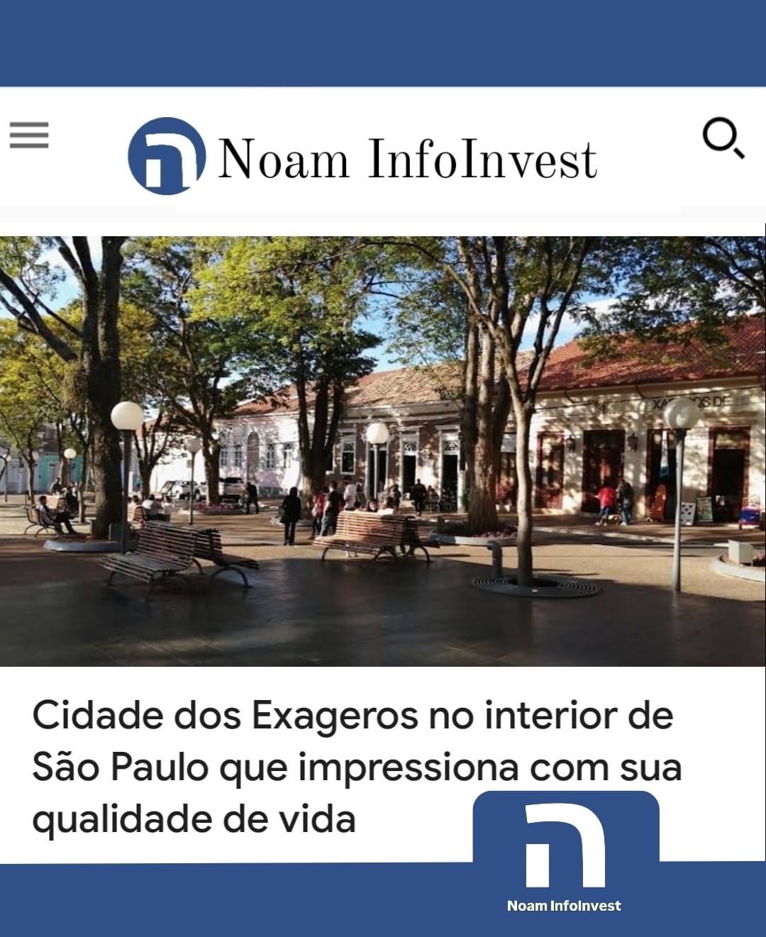 Cidade dos exageros no interior de São Paulo impressiona com sua qualidade de vida